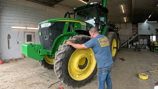 New Tractor for Feeding Cows [upl. by Janerich886]