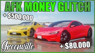 MAKE MILLIONS FAST  AFK MONEY GLITCH  Roblox Greenville Wisconsin  GV4  GV [upl. by Therine]