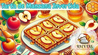 Tarta de Manzana Invertida con Hojaldre y Miel  Receta Fácil y Deliciosa [upl. by Amiarom]