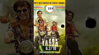 Top 5 Best Movies Of Vidyut Jamwal According To IMDB Ratings shorts [upl. by Mosra]