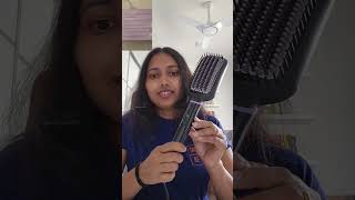 Philips heated straightening brush review [upl. by Arretak]