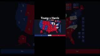 2024 Presidential Election Prediction Donald Trump v Kamala Harris [upl. by Berkeley]