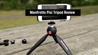 Manfrotto Pixi Mini Tripod Review [upl. by Nana335]