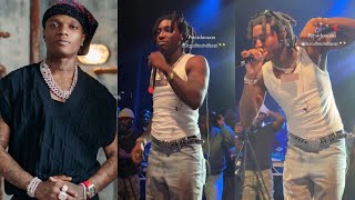 Shallipopi Full Performance At London Show That Made Wizkid Shocked Over What He Did [upl. by Mandell110]