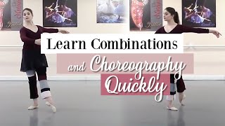 Learn Ballet Combinations amp Choreography Quickly  Kathryn Morgan [upl. by Nyltiak808]