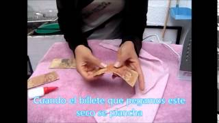 Tutorial como recuperar tus billetes viejos y dañados [upl. by Syman]