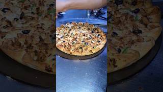 Making crown pizza best pizza 🍕😜🔥🔥pizachannel pizzalover ytshort shotsfeed [upl. by Nysa]