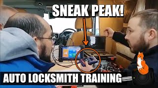 Auto Locksmith Training SNEAK PEAK  FOX LOCKS [upl. by Adirem]