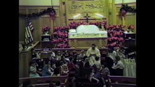 United Evangelical Church  Christmas Eve  December 24 1988  Pastor Fair [upl. by East392]