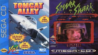 SEGA CD Sewer Shark and Tomcat Alley  YoVideogames [upl. by Atoiyanap]