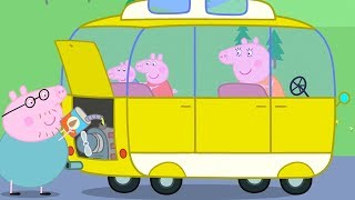 Peppa Pig Nederlands Compilatie Nieuwe Afleveringen ⭐ Camperbus ⭐ Tekenfilm  Peppa de Big [upl. by Emmey]