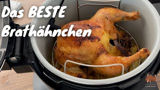 Multikocher Rezept Brathähnchen  aus dem Ninja Foodi Max [upl. by Ilojna]