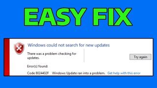 How To Fix Protection Definition Update Failed 8024402f Error in Windows [upl. by Samella]