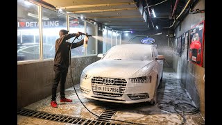 Professional Steam Car Wash Foam Wash and Detailing Services  Active Car Wash [upl. by Heeley983]