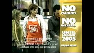 The Home Depot  Christmas Holiday Commercial 2003 [upl. by Poirer]