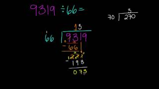 Division con dos digitos y residuo [upl. by Aerdnek]