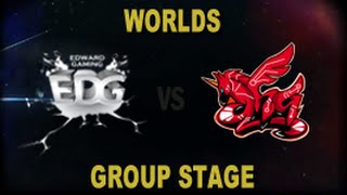 EDG vs AHQ  2014 World Championship Groups A and B Tiebreaker D4G7 [upl. by Callas]