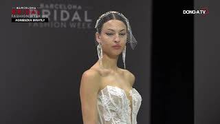 AGNIESZKA SWIATLYBarcelona Bridal Fashion Week 2022 [upl. by Nesnar]