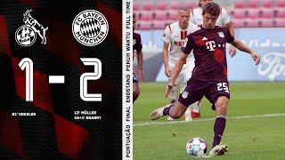 Nice Gnabry Dribbling secures Victory Highlights 1 FC Cologne vs FC Bayern Munich 12 [upl. by Rednirah]