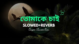 Tomake Chai  তোমাকে চাই  Lofi Mix  SlowedReverb  Tanveer Evan  Piran Khan [upl. by Alfreda679]