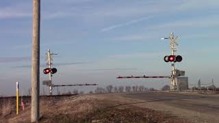 BNSF 7662 East in Mazon IL 12519 [upl. by Ajroj]