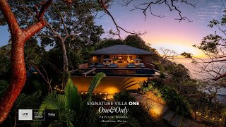 One amp Only Signature Villa One  Mandarina Riviera Nayarit Mexico [upl. by Vaasta]