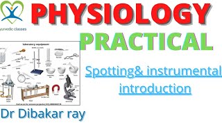 Physiology Practical spoting Instruments and its clinical applications Spoting15 Marks [upl. by Nerraf]