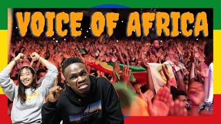 Teddy Afro  Meskel Square  Sembere  Reaction Video  Learn Swahili  Swahilitotheworld [upl. by Maje51]