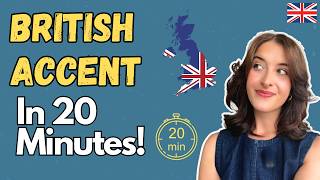 How to Improve Your British Accent in 20 Minutes Standard English Accent [upl. by Gladdy166]