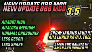 UPDATE OBB MOD PUBG 35 TERBARU  ANTI BAN [upl. by Eiznil]