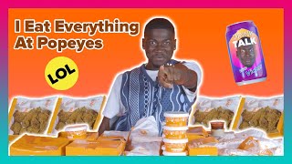 I Eat Everything At Popeyes [upl. by Oilenroc]