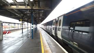 Avanti West Coast Class 390 147 Departure Stockport for Manchester Piccadilly [upl. by Wing]