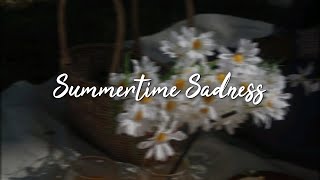 Lana Del Rey  Summertime Sadness  Speed Up  Lyrics [upl. by Alleciram]