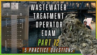 Part 12  Wastewater Treatment Operator Exam Questions SVI Chlorine Disinfection and more [upl. by Kilmarx]