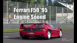 Ferrari F50 Engine Sound 【GT7×PSVR2】 [upl. by Dew]