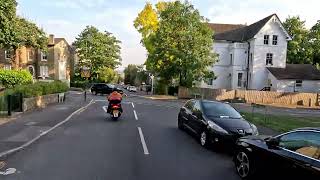 How To overtake a cyclist at a junction while speeding [upl. by Camarata386]