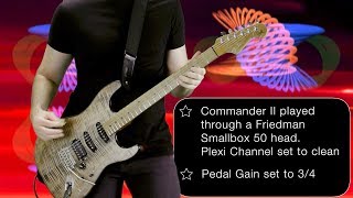 Rodenberg Commander II Distortion Demo Song and Talk Through [upl. by Eruot505]