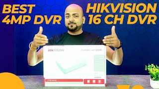 DVR Unboxing amp First Look ⚡IDS7116HQHIM1S 🔥 Best DVR  16 Channel DVR hikvision [upl. by Etnaihc]