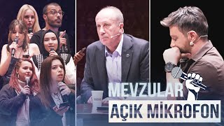 Mevzular Açık Mikrofon 10 Bölüm I Cumhurbaşkanı Adayı Muharrem İnce [upl. by Atiuqahs994]