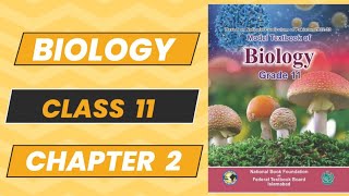 Biology 11  Chapter 2  New Book NBF 2024  Exercise MCQs  Complete Explanation  Federal Board [upl. by Fesuoy616]