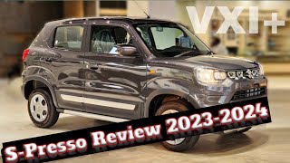 Maruti SPresso Review  SPresso 2023  2024 [upl. by Ahtan]