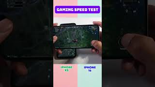 GAMING SPEED TEST iPhone 16 VS iPhone XS🤯 [upl. by Lippold]