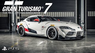 GRAN TURISMO 7  INTERLAGOS  TOYOTA SUPRA GT3 [upl. by Kaule]