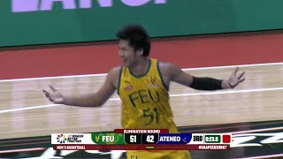 FEU’s THREE POINTERS in the 3Q vs Ateneo 🔰  UAAP Season 87 Mens Basketball [upl. by Coretta]