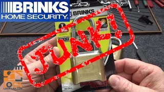 1005 Brinks ProMax Combination Padlock Hacked JUNK [upl. by Primrose97]