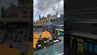 Flinders Station in Melbourne melbourne flindersstreetstation [upl. by Stefania946]