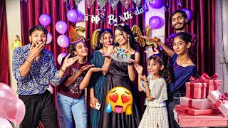 Sonal ke lie birthday surprise 😳 birthday gifts 🎁 celebration 🍾 [upl. by Nodal]