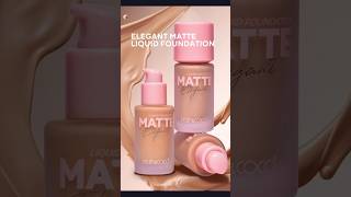 Matte Liquid Foundation💗 makeup swatches beauty foundation liquidfoundation flawlessmakeup [upl. by Latterll]