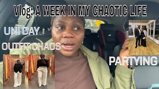 Chaotic Life Vlog Uni Day Party Football Sunday amp Pr UnboxingADEOLA DOMINIC [upl. by Amabel]