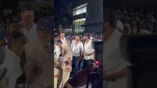 Maniesh paul spotted leaving Baba siddique apartment at maqbababasiddique trending shortvideo [upl. by Tesil357]